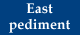 East pediment